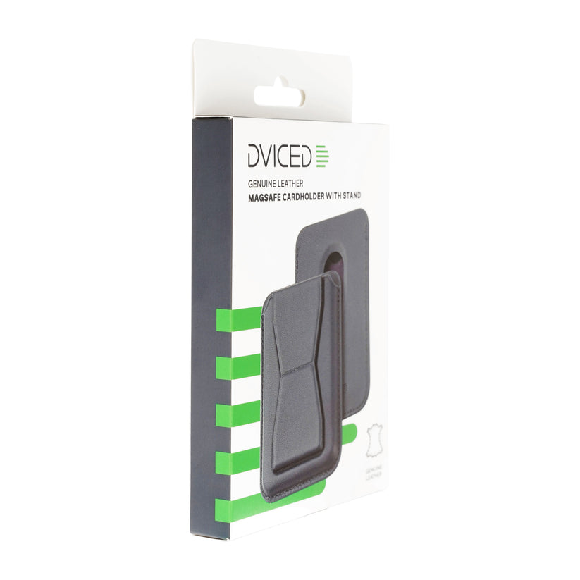 Dviced Leather magsafe cardholder with stand - Blue - iSTYLE BG