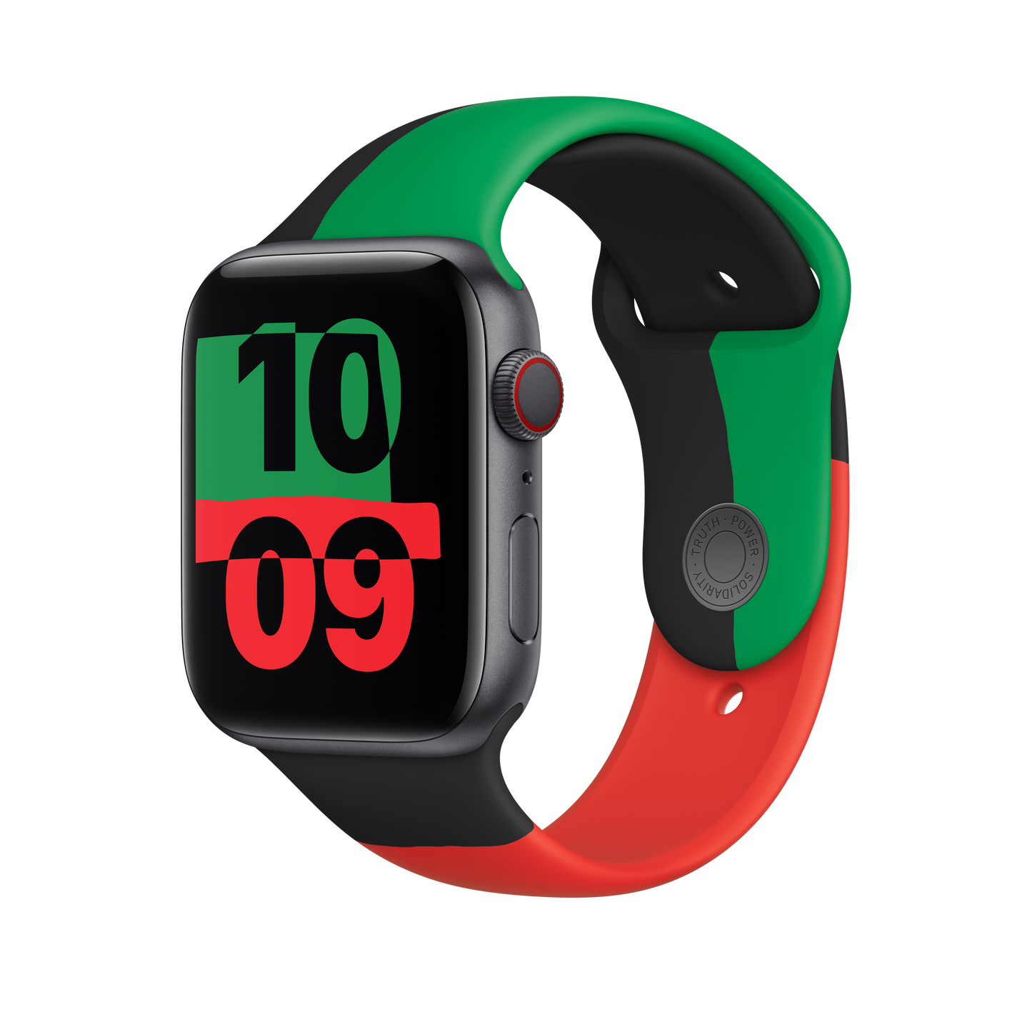 44mm Black Unity Sport Band - M/L - iSTYLE BG