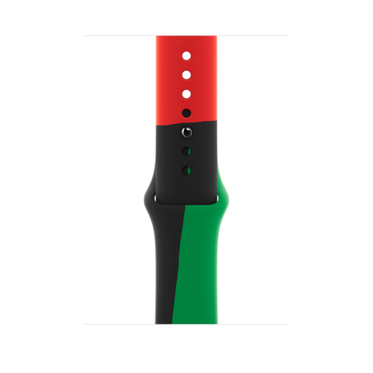 Каишка от Apple - 44 мм Black Unity Sport Band - S/M - iSTYLE BG