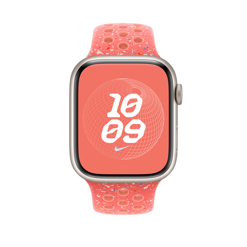 Каишка от Apple - 45 мм Magic Ember Nike Sport Band - M/L - iSTYLE BG