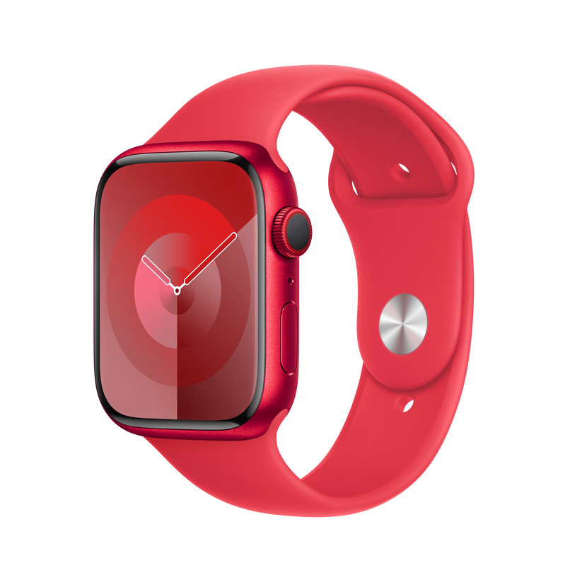 Каишка от Apple - 45 мм (PRODUCT)RED Sport Band - S/M - iSTYLE BG