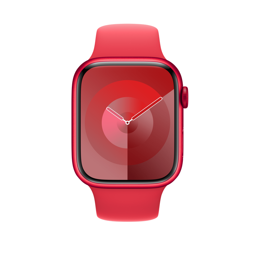 Каишка от Apple - 45 мм (PRODUCT)RED Sport Band - S/M - iSTYLE BG