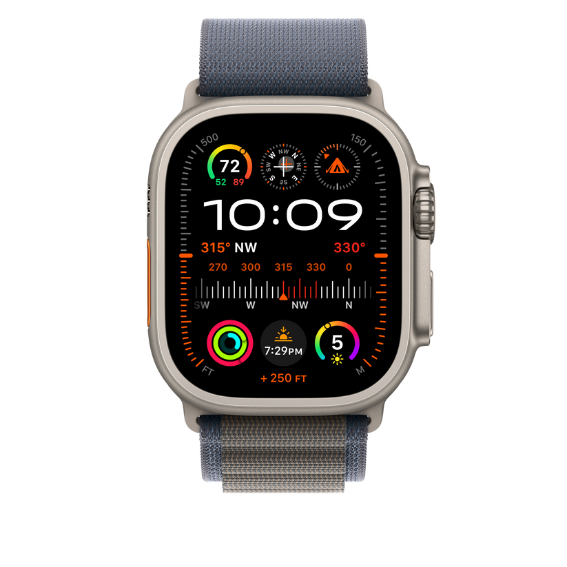 Каишка от Apple - 49 мм Blue Alpine Loop - Medium - iSTYLE BG