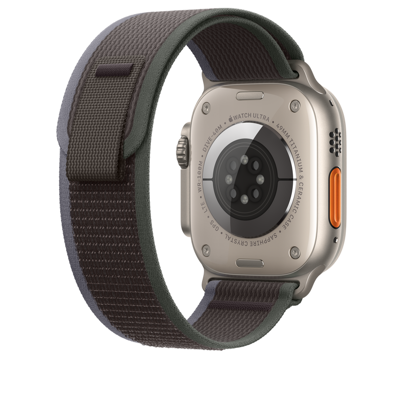 Каишка от Apple - 49 мм Blue/Black Trail Loop - S/M - iSTYLE BG