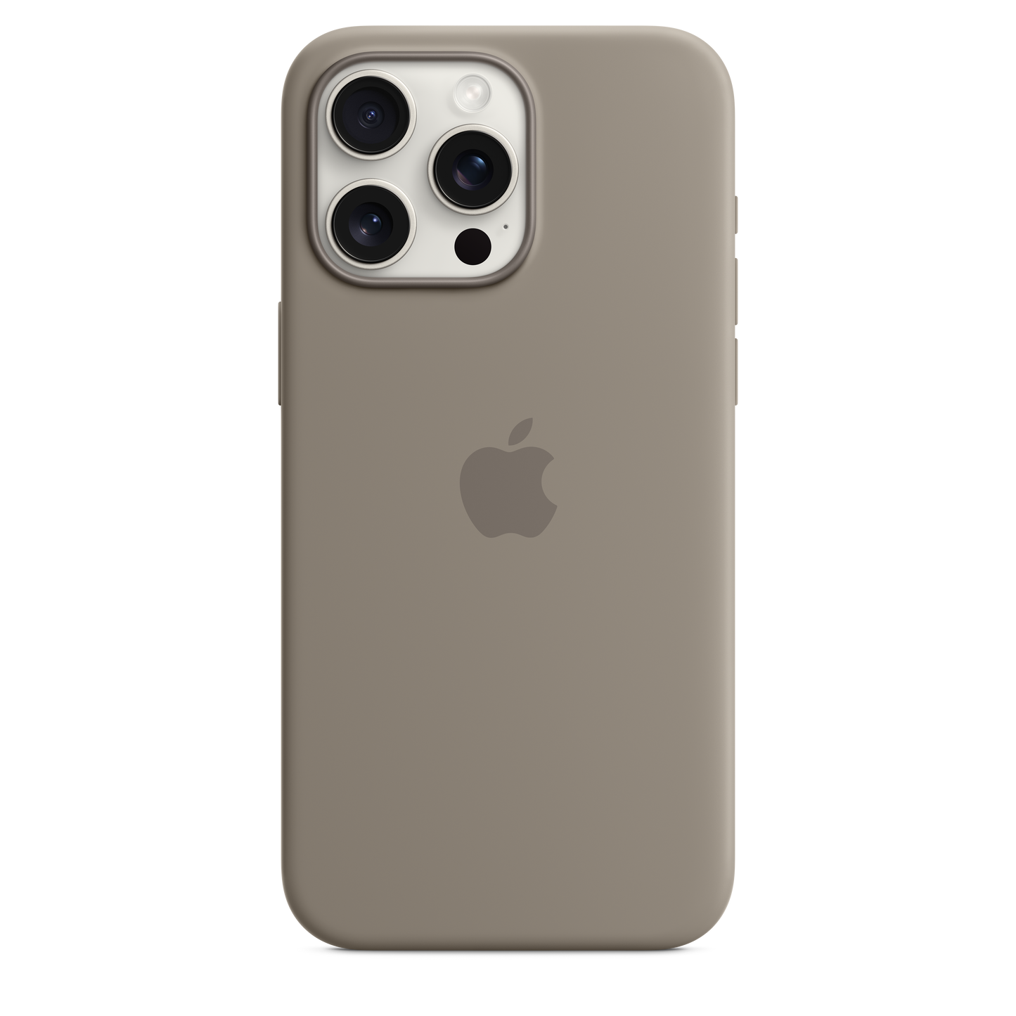 iPhone 15 Pro Max Silicone Case with MagSafe - Clay - iSTYLE BG