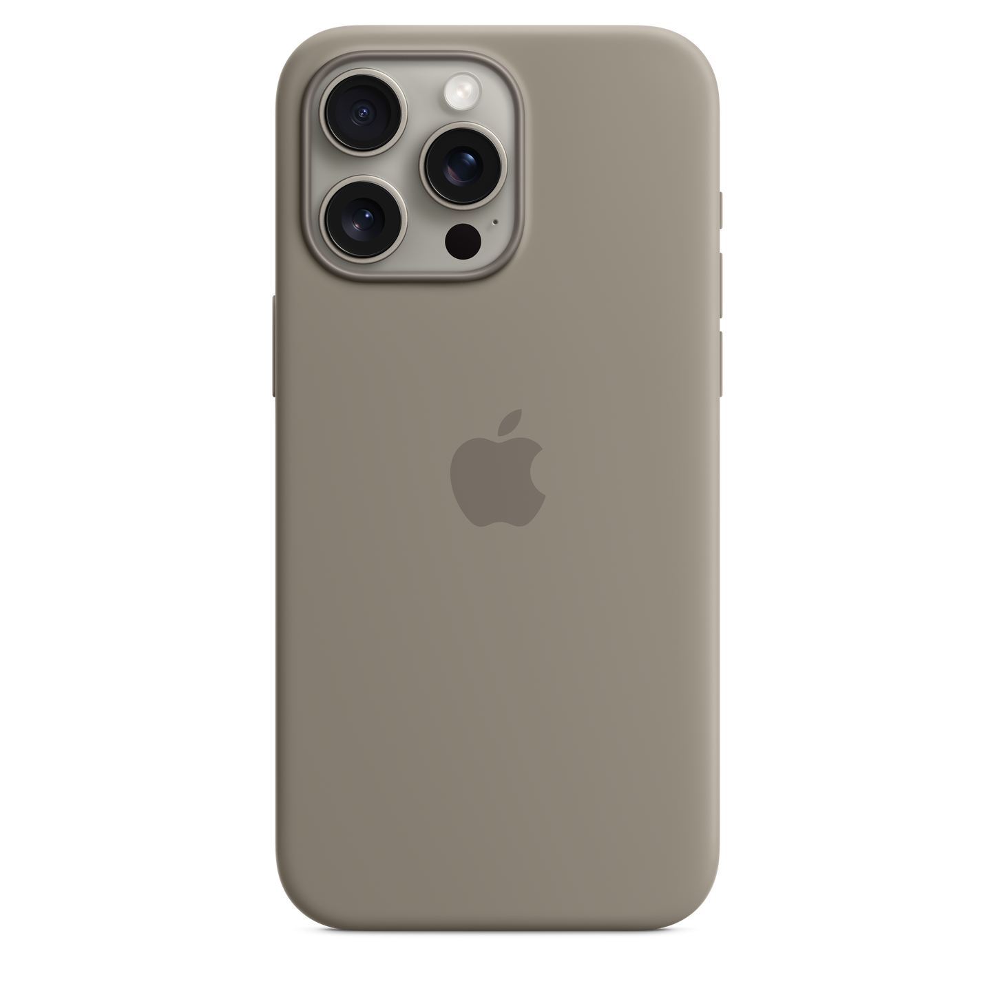 iPhone 15 Pro Max Silicone Case with MagSafe - Clay - iSTYLE BG
