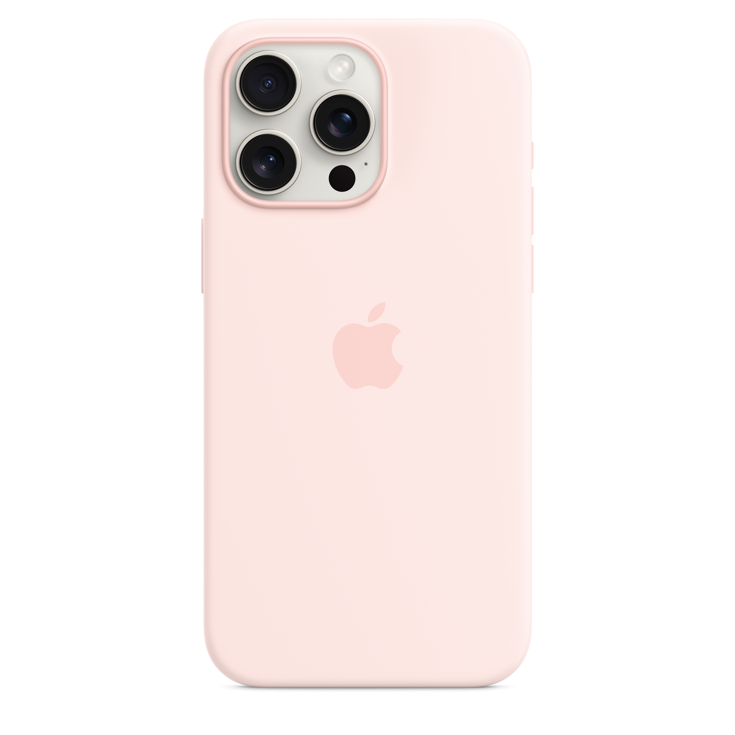 iPhone 15 Pro Max Silicone Case with MagSafe - Light Pink - iSTYLE BG