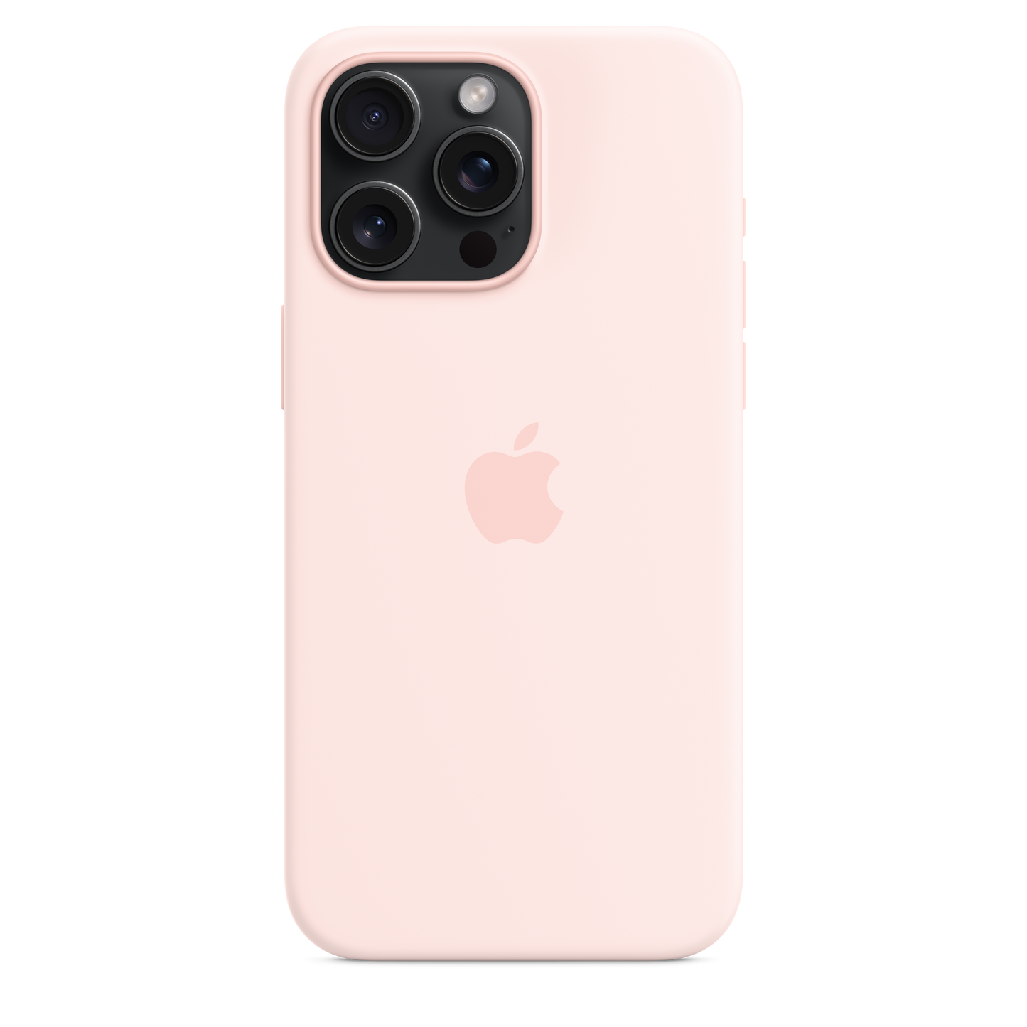 iPhone 15 Pro Max Silicone Case with MagSafe - Light Pink - iSTYLE BG