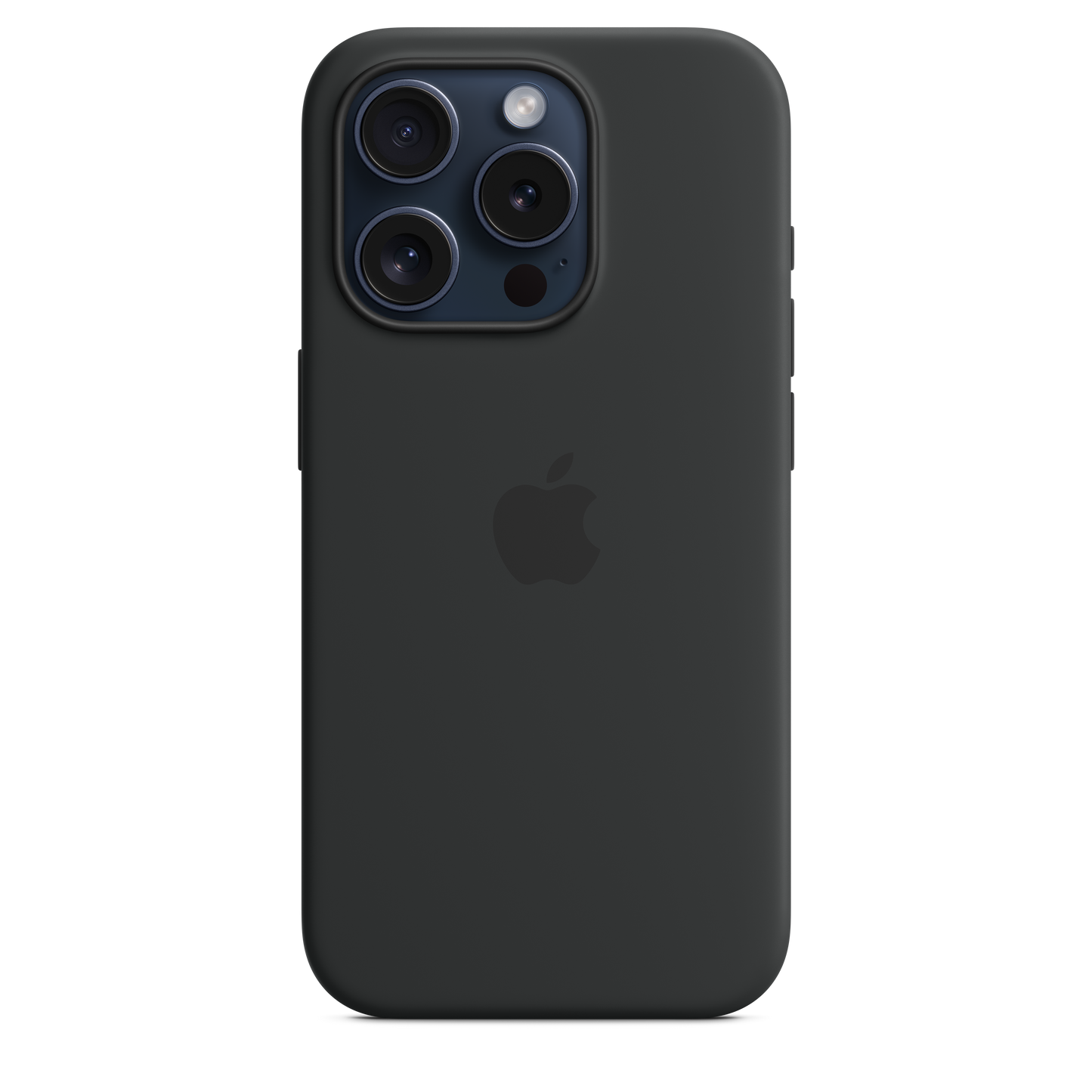 iPhone 15 Pro Silicone Case with MagSafe - Black - iSTYLE BG