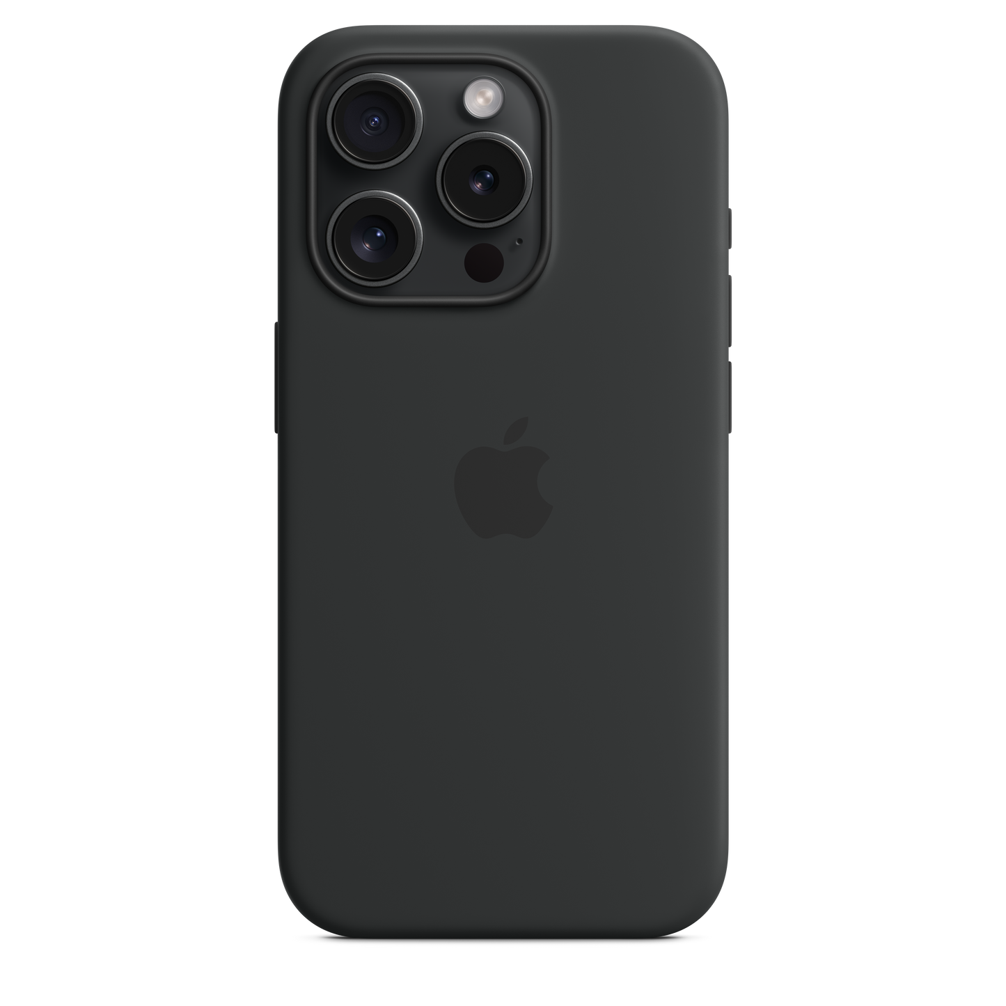 iPhone 15 Pro Silicone Case with MagSafe - Black - iSTYLE BG