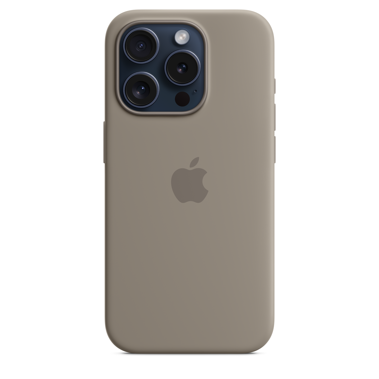 iPhone 15 Pro Silicone Case with MagSafe - Clay - iSTYLE BG