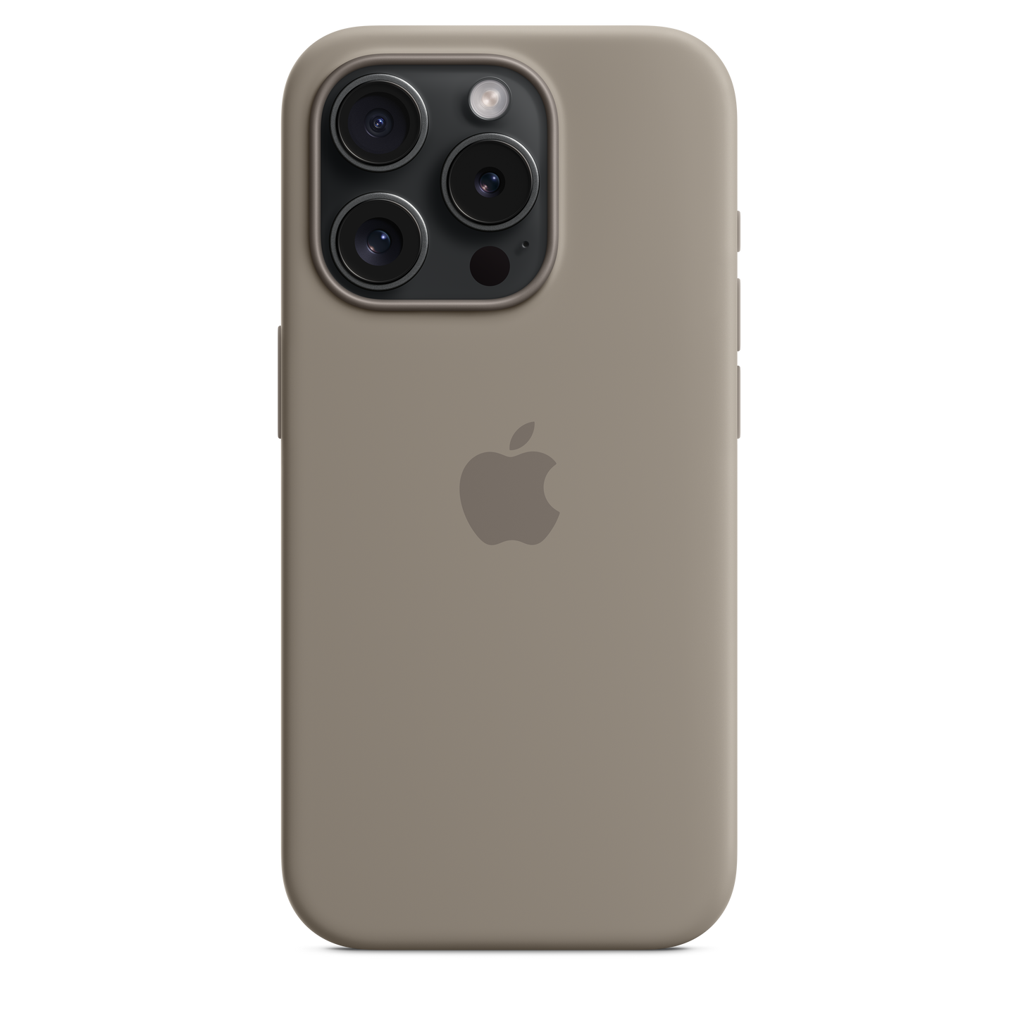 iPhone 15 Pro Silicone Case with MagSafe - Clay - iSTYLE BG