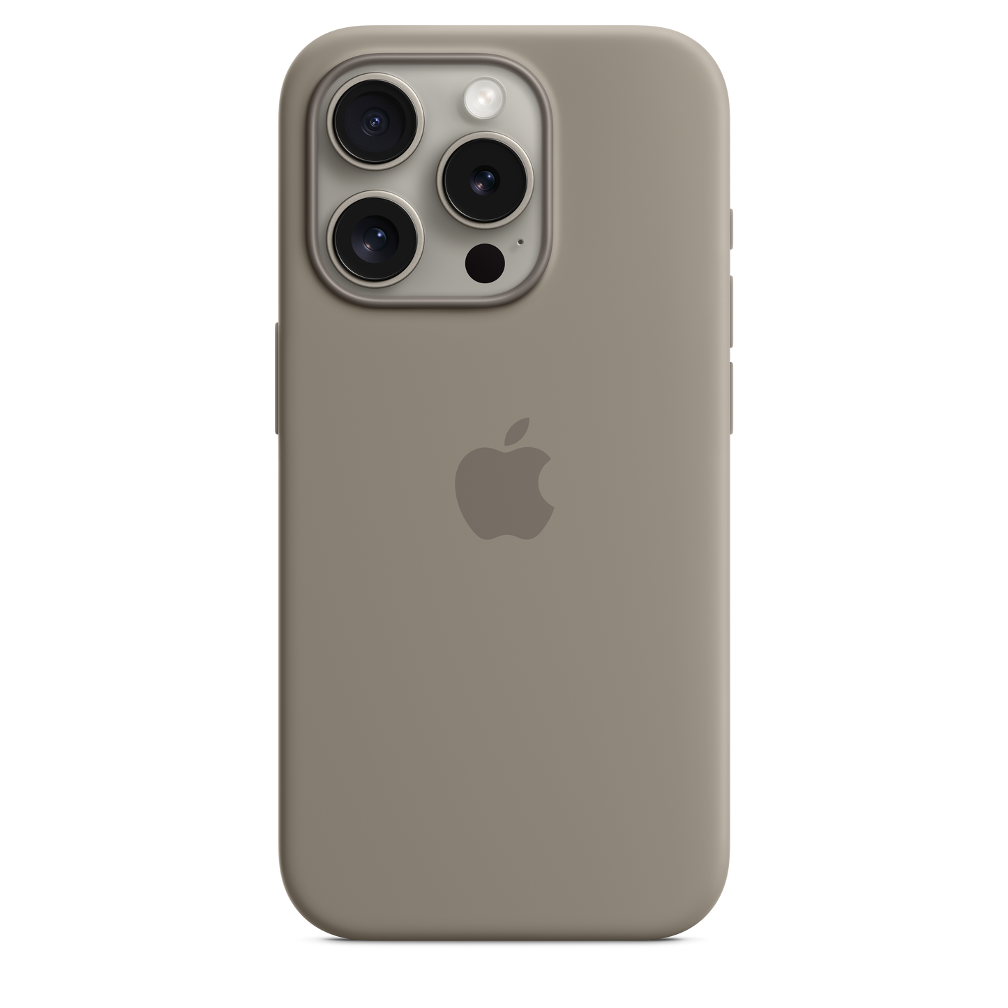 iPhone 15 Pro Silicone Case with MagSafe - Clay - iSTYLE BG
