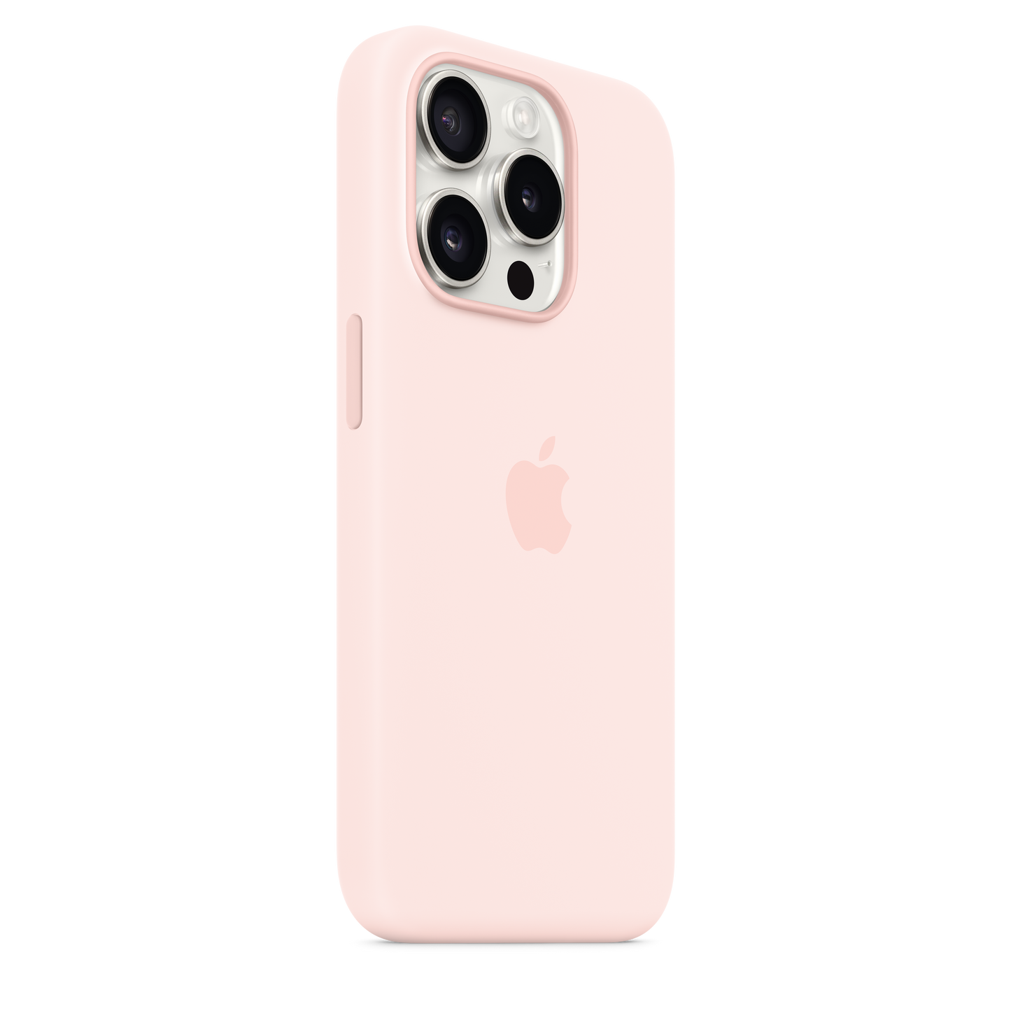 iPhone 15 Pro Silicone Case with MagSafe - Light Pink - iSTYLE BG