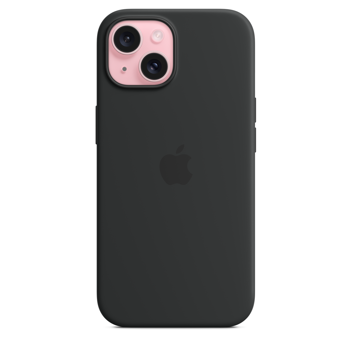 iPhone 15 Silicone Case with MagSafe - Black - iSTYLE BG