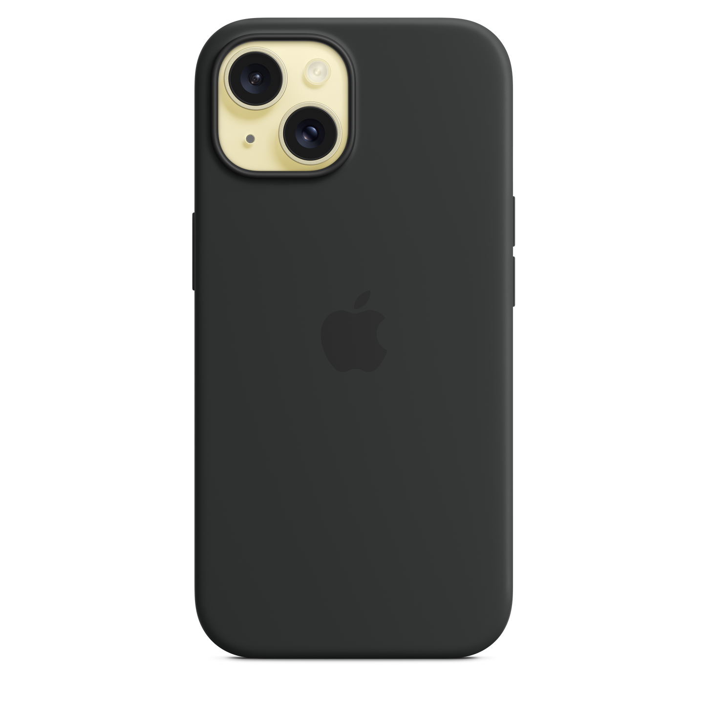 iPhone 15 Silicone Case with MagSafe - Black - iSTYLE BG