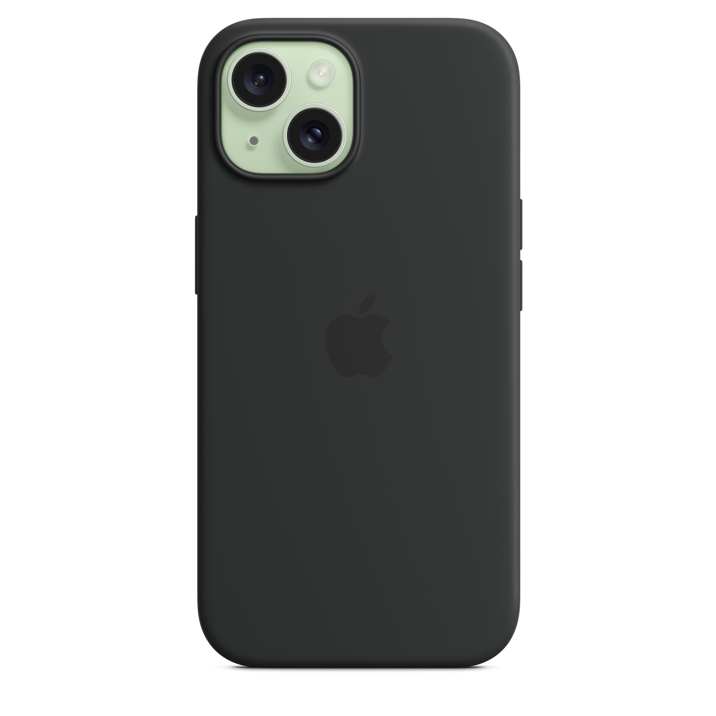 iPhone 15 Silicone Case with MagSafe - Black - iSTYLE BG