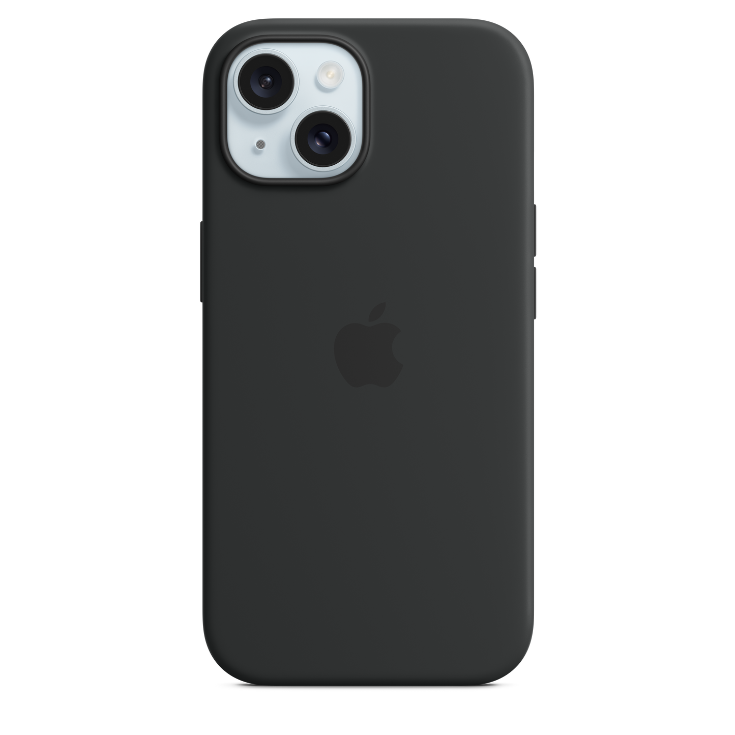 iPhone 15 Silicone Case with MagSafe - Black - iSTYLE BG