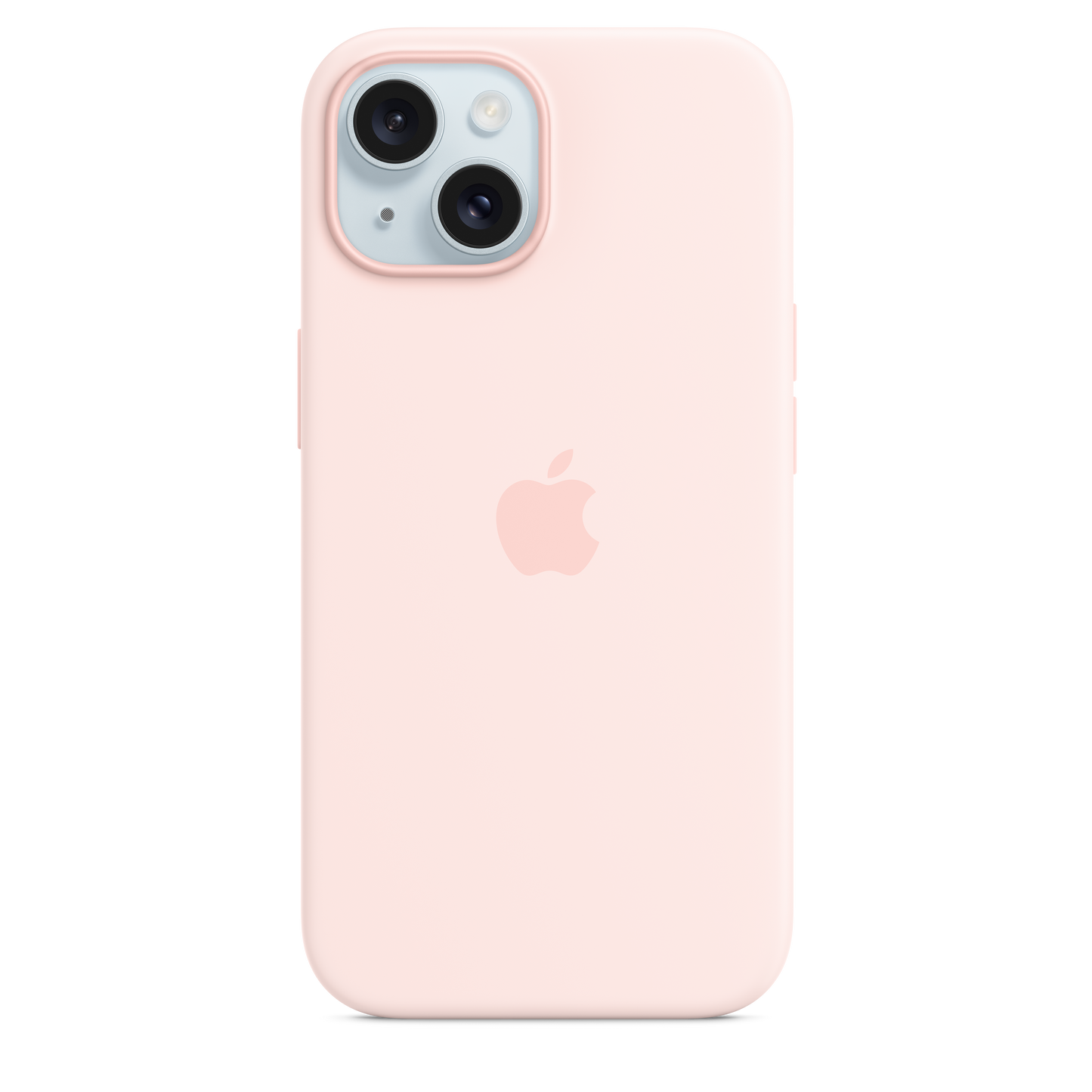 iPhone 15 Silicone Case with MagSafe - Light Pink - iSTYLE BG