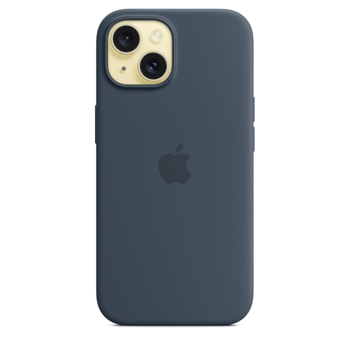 iPhone 15 Silicone Case with MagSafe - Storm Blue - iSTYLE BG