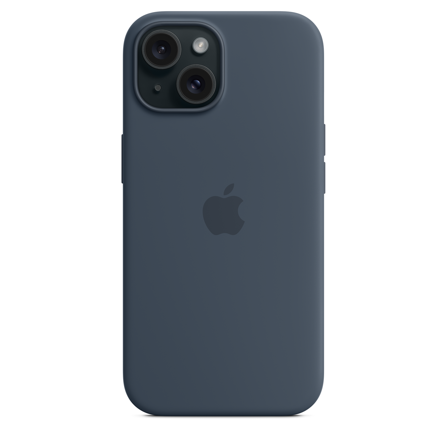 iPhone 15 Silicone Case with MagSafe - Storm Blue - iSTYLE BG