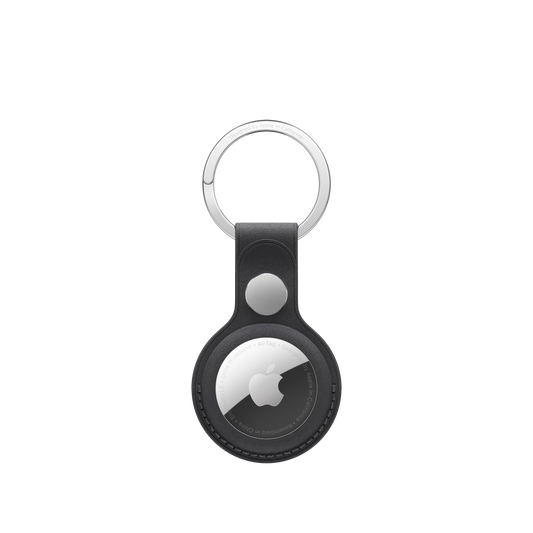 AirTag FineWoven Key Ring - Black - iSTYLE BG
