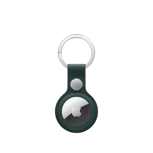 AirTag FineWoven Key Ring - Dark Green - iSTYLE BG