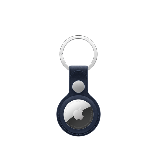 AirTag FineWoven Key Ring - Deep Blue - iSTYLE BG