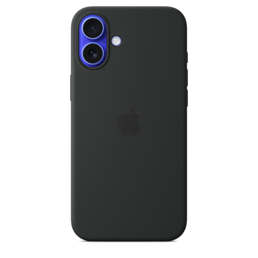 iPhone 16 Plus Silicone Case with MagSafe - Black - iSTYLE BG