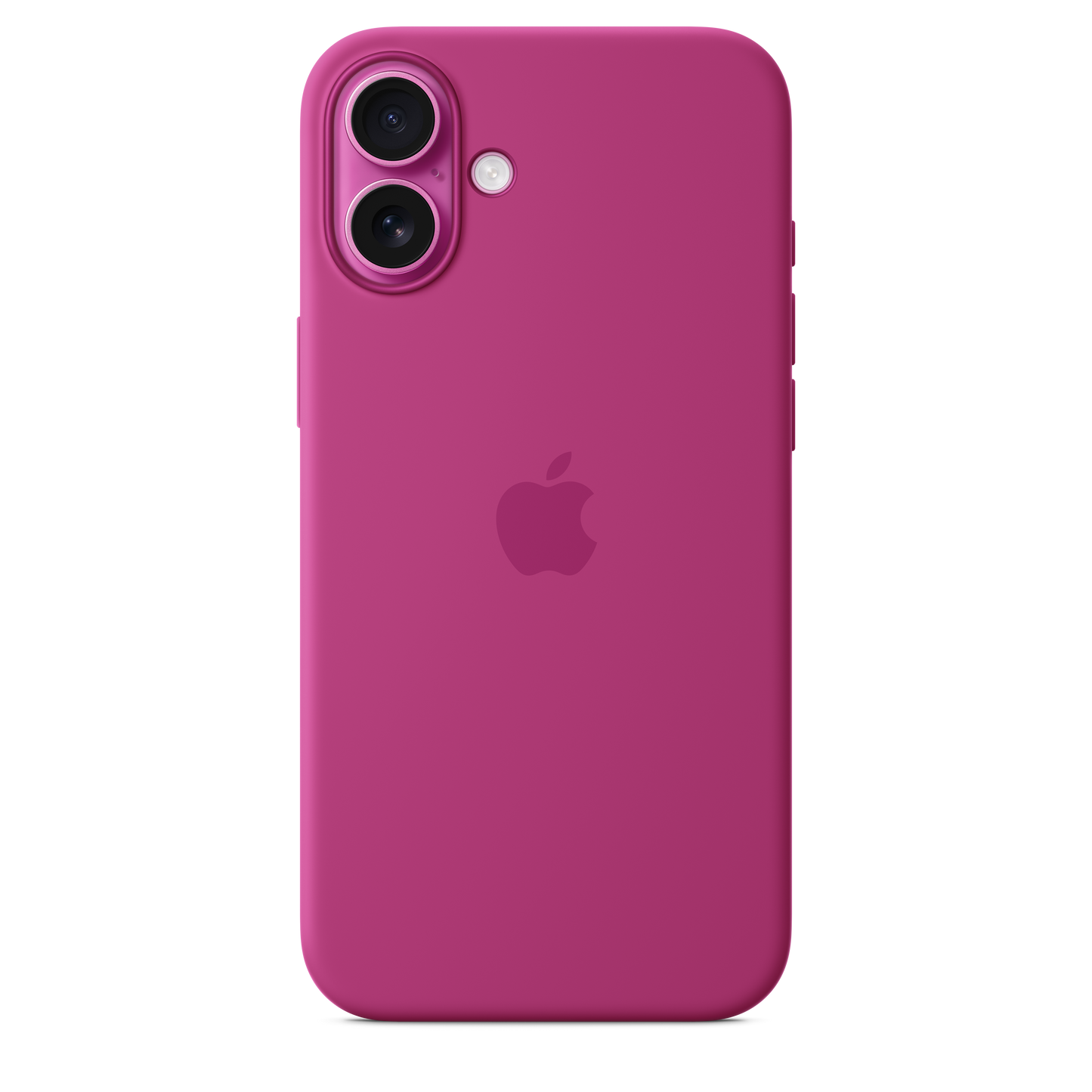 iPhone 16 Plus Silicone Case with MagSafe - Fuchsia - iSTYLE BG