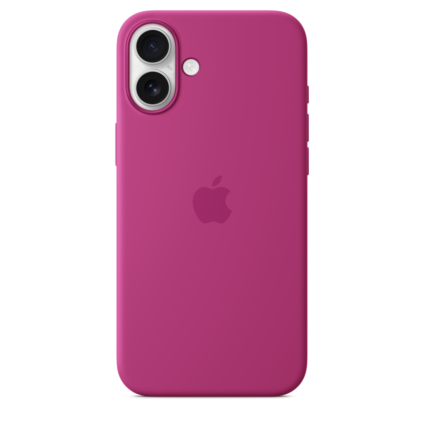 iPhone 16 Plus Silicone Case with MagSafe - Fuchsia - iSTYLE BG