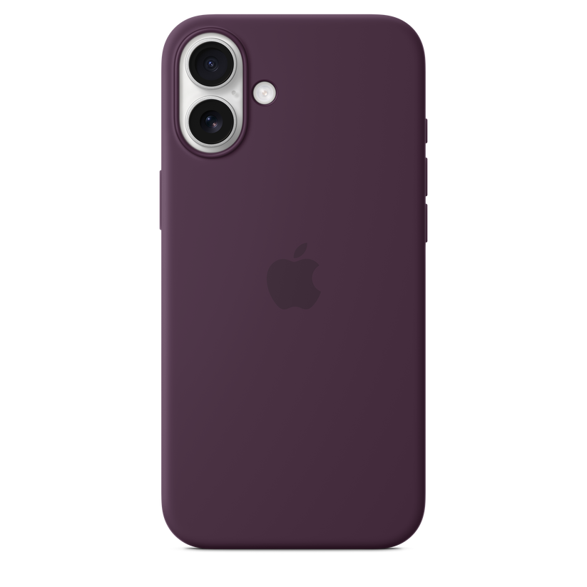 iPhone 16 Plus Silicone Case with MagSafe - Plum - iSTYLE BG