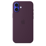 iPhone 16 Plus Silicone Case with MagSafe - Plum - iSTYLE BG