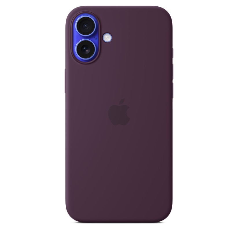iPhone 16 Plus Silicone Case with MagSafe - Plum - iSTYLE BG