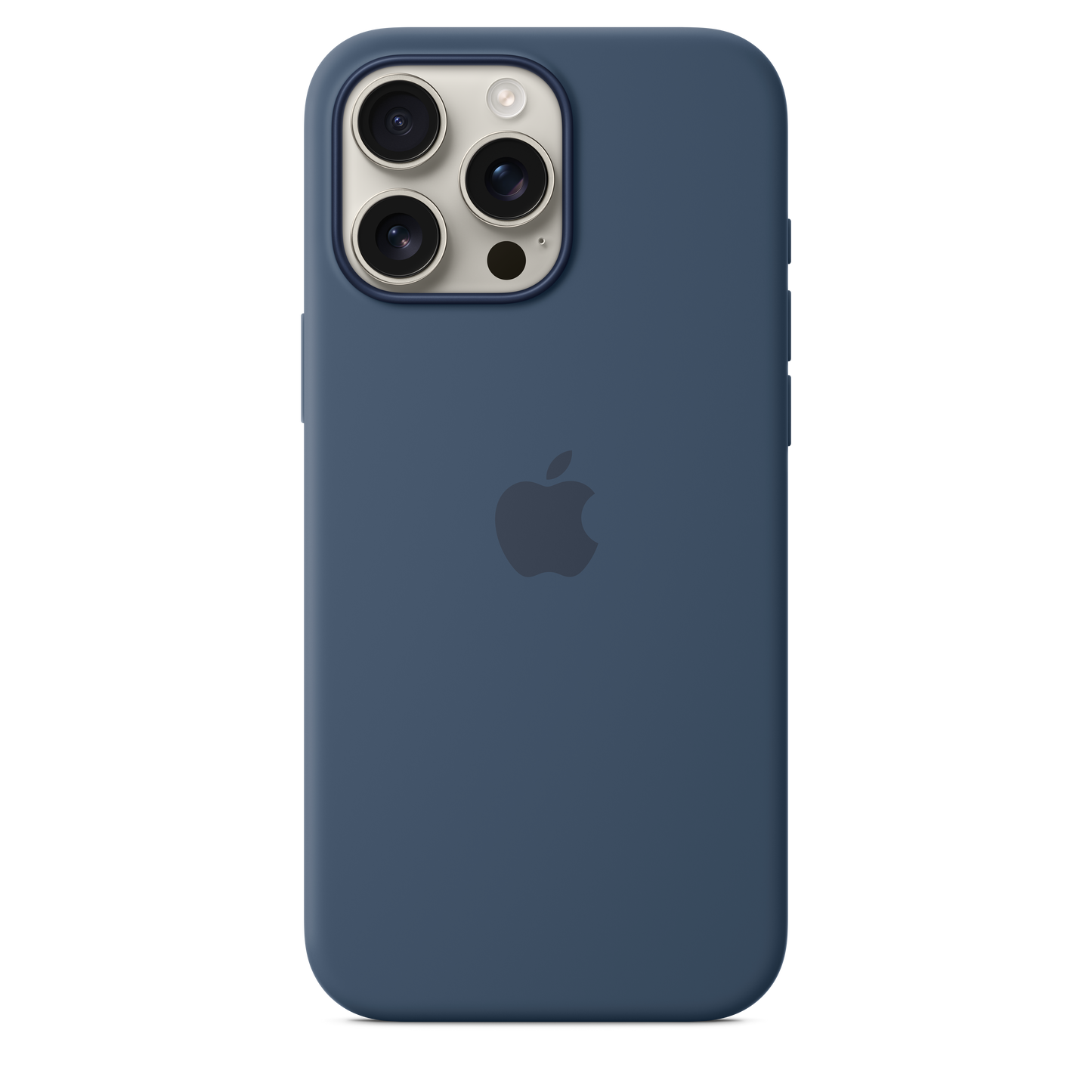iPhone 16 Pro Max Silicone Case with MagSafe - Denim - iSTYLE BG