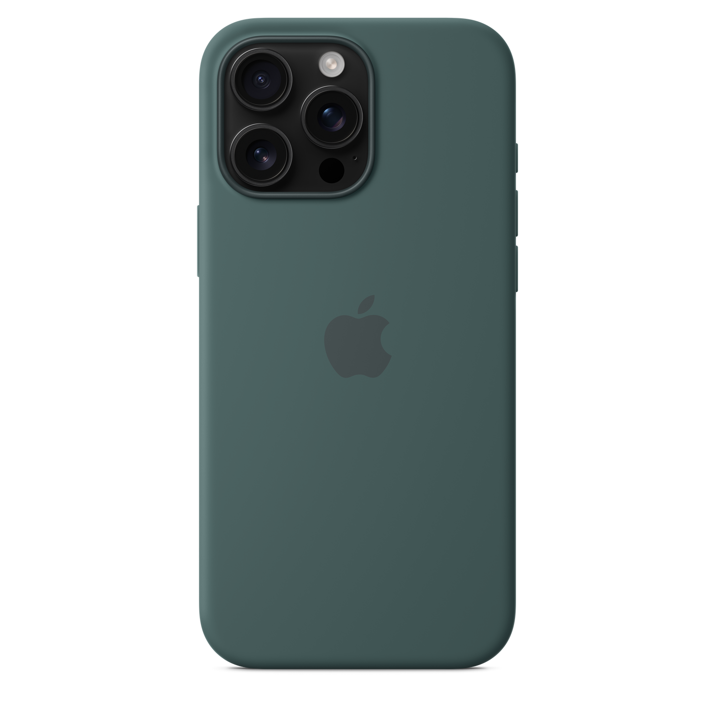 iPhone 16 Pro Max Silicone Case with MagSafe - Lake Green - iSTYLE BG