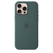 iPhone 16 Pro Max Silicone Case with MagSafe - Lake Green - iSTYLE BG