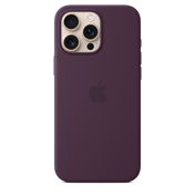 iPhone 16 Pro Max Silicone Case with MagSafe - Plum - iSTYLE BG