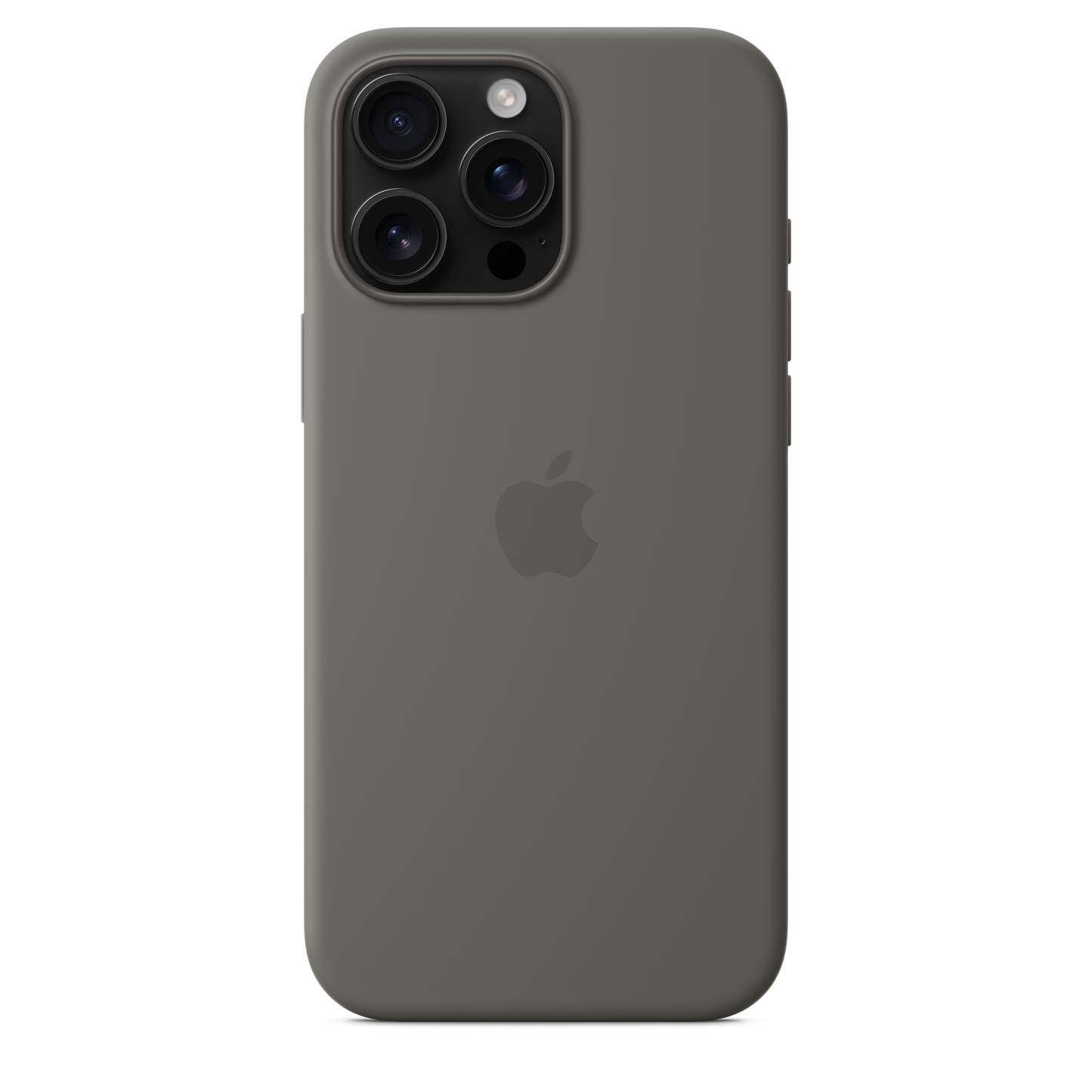 iPhone 16 Pro Max Silicone Case with MagSafe - Stone Grey - iSTYLE BG