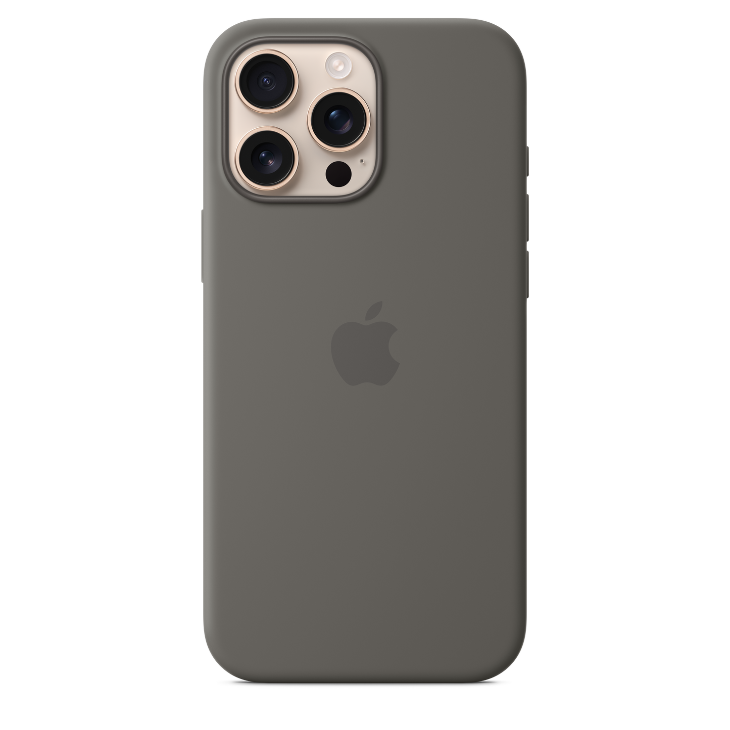 iPhone 16 Pro Max Silicone Case with MagSafe - Stone Grey - iSTYLE BG