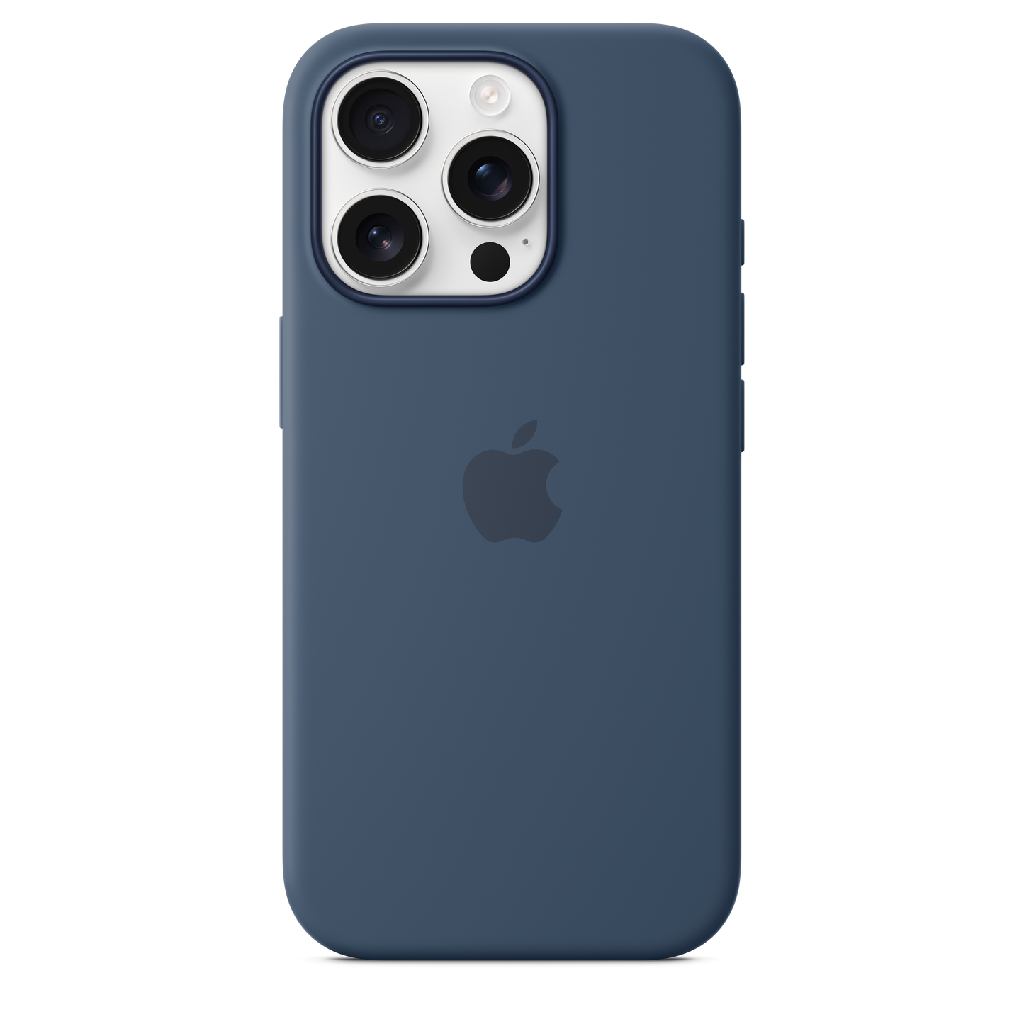 iPhone 16 Pro Silicone Case with MagSafe - Denim - iSTYLE BG
