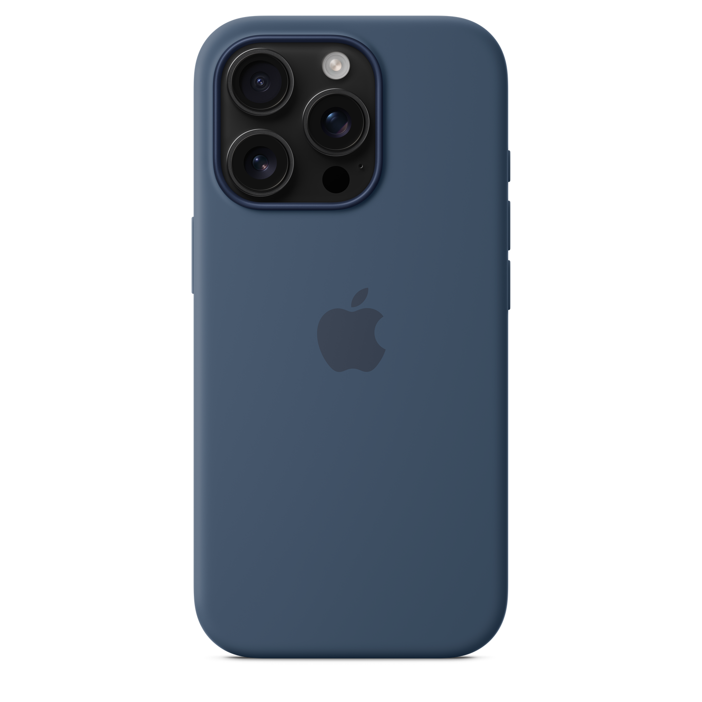 iPhone 16 Pro Silicone Case with MagSafe - Denim - iSTYLE BG
