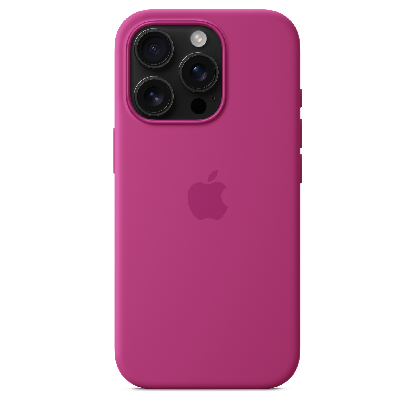 iPhone 16 Pro Silicone Case with MagSafe - Fuchsia - iSTYLE BG