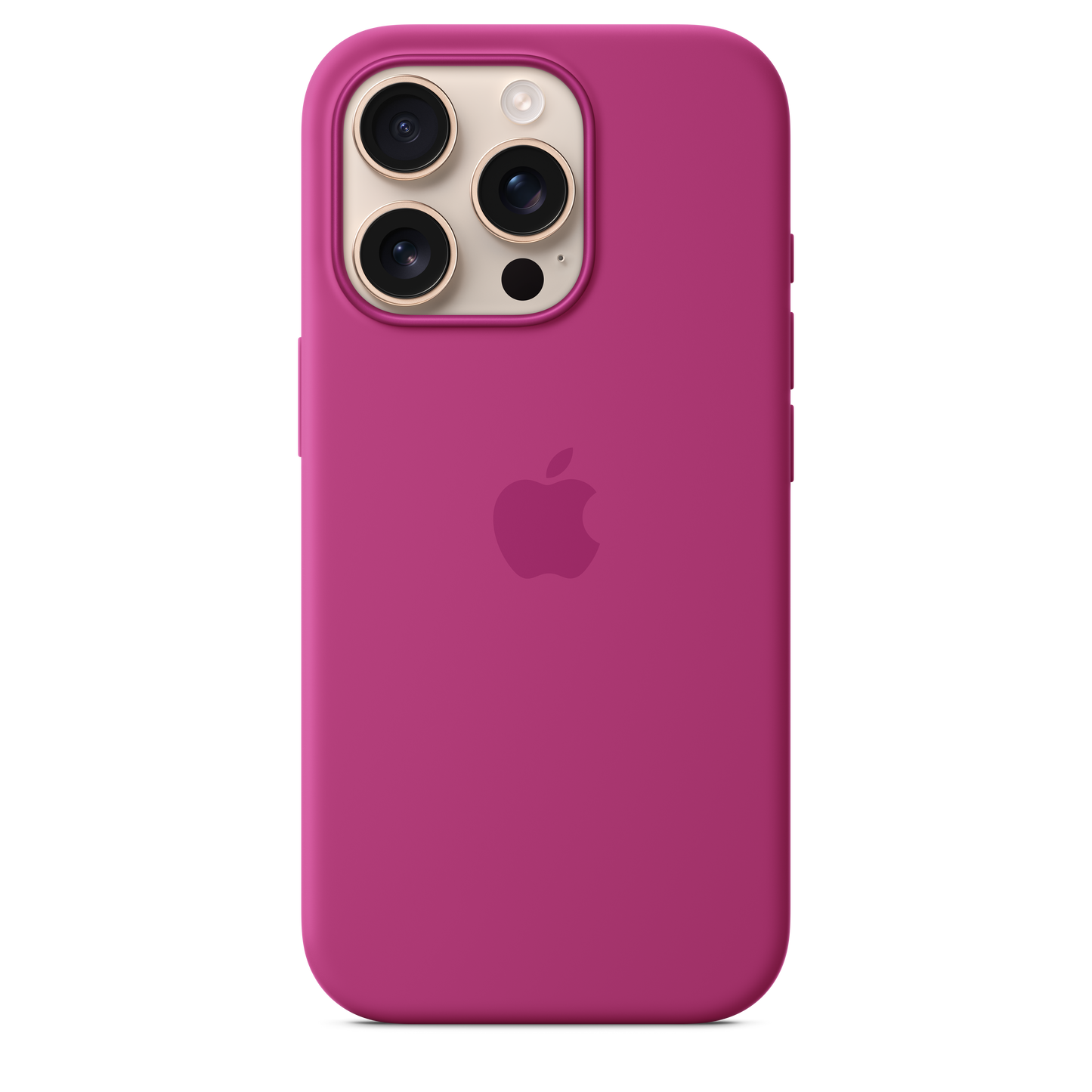 iPhone 16 Pro Silicone Case with MagSafe - Fuchsia - iSTYLE BG