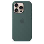 iPhone 16 Pro Silicone Case with MagSafe - Lake Green - iSTYLE BG