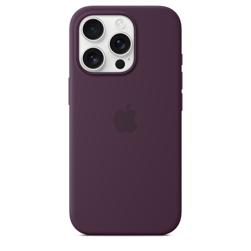 iPhone 16 Pro Silicone Case with MagSafe - Plum - iSTYLE BG