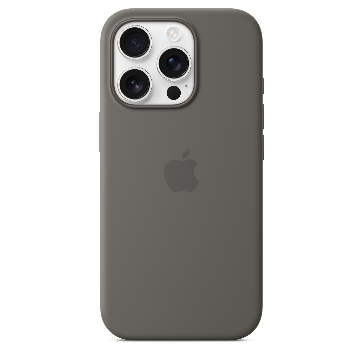 iPhone 16 Pro Silicone Case with MagSafe - Stone Grey - iSTYLE BG