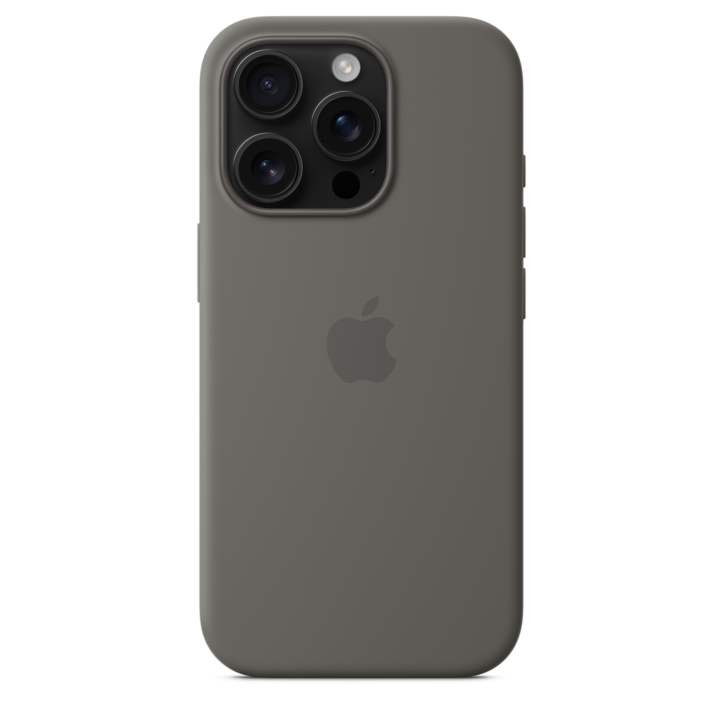 iPhone 16 Pro Silicone Case with MagSafe - Stone Grey - iSTYLE BG