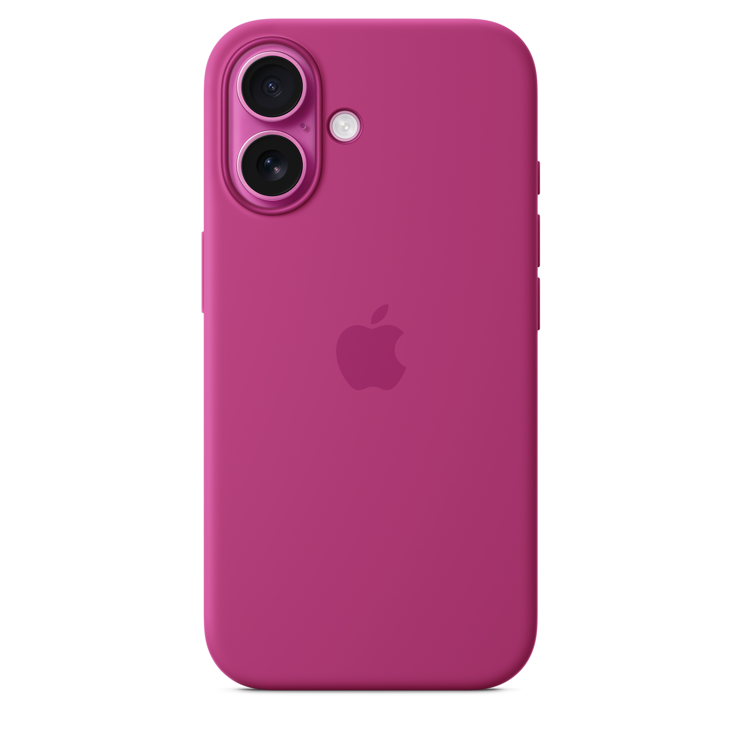 iPhone 16 Silicone Case with MagSafe - Fuchsia - iSTYLE BG