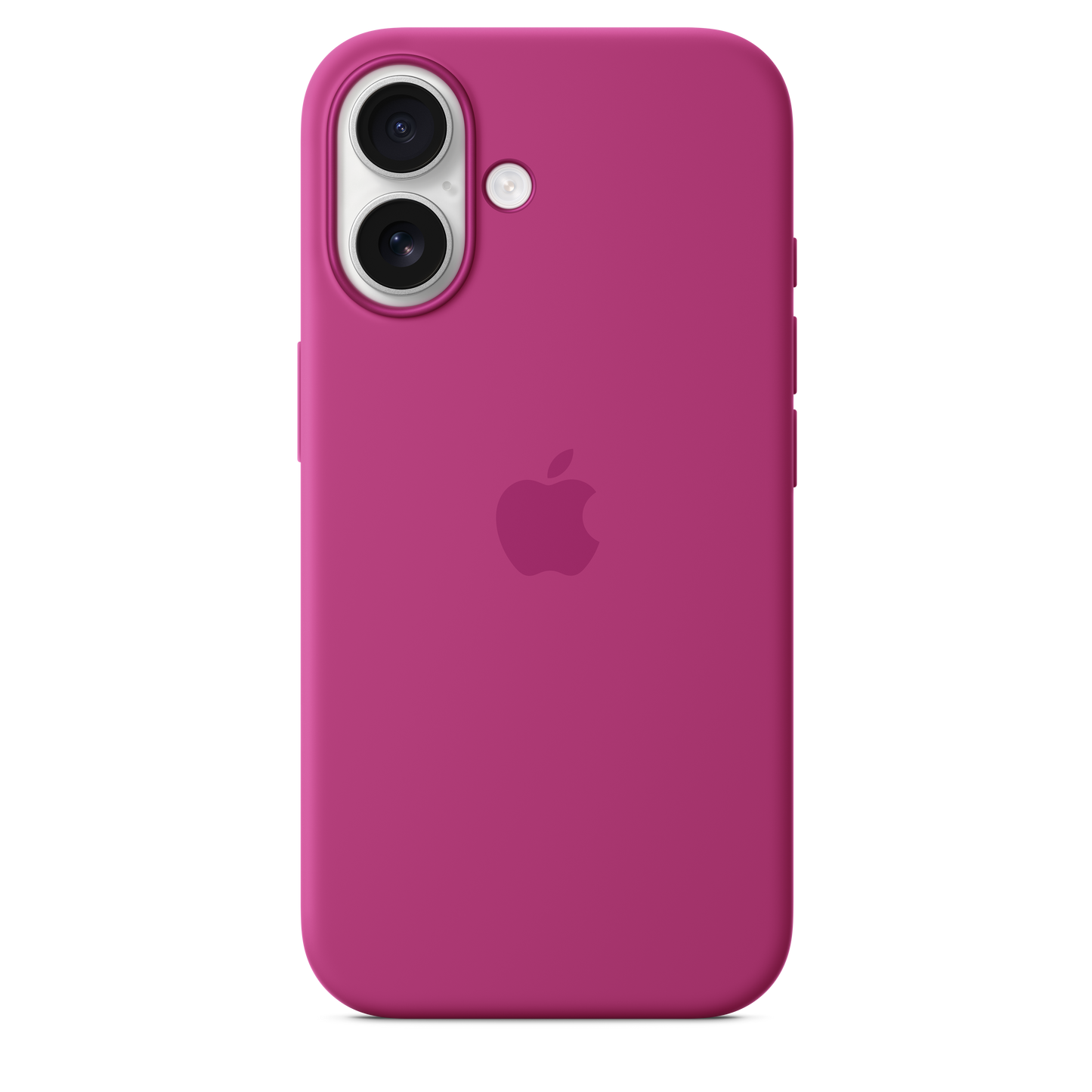iPhone 16 Silicone Case with MagSafe - Fuchsia - iSTYLE BG